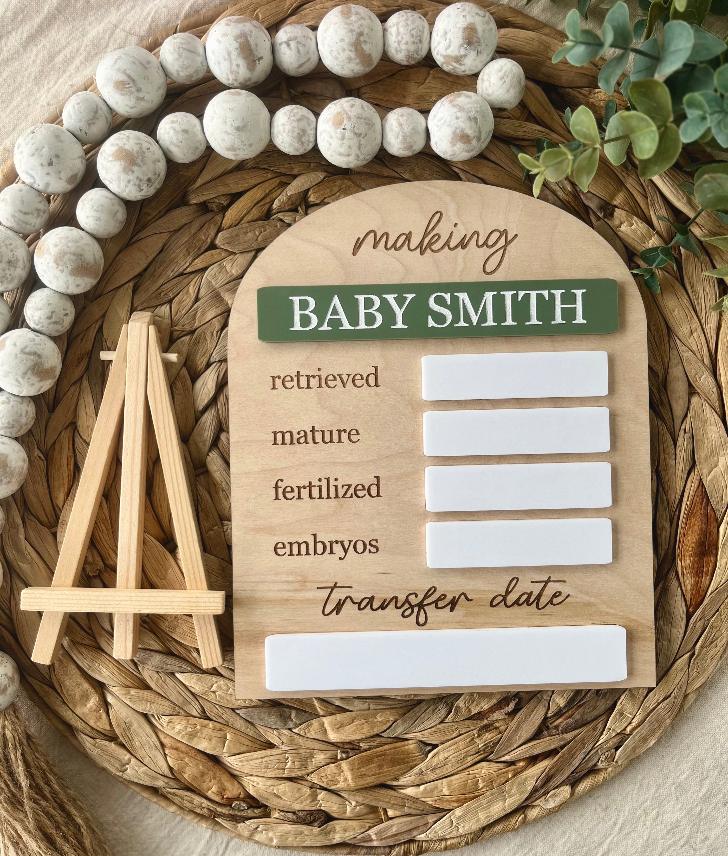 IVF Sign with Transfer Date