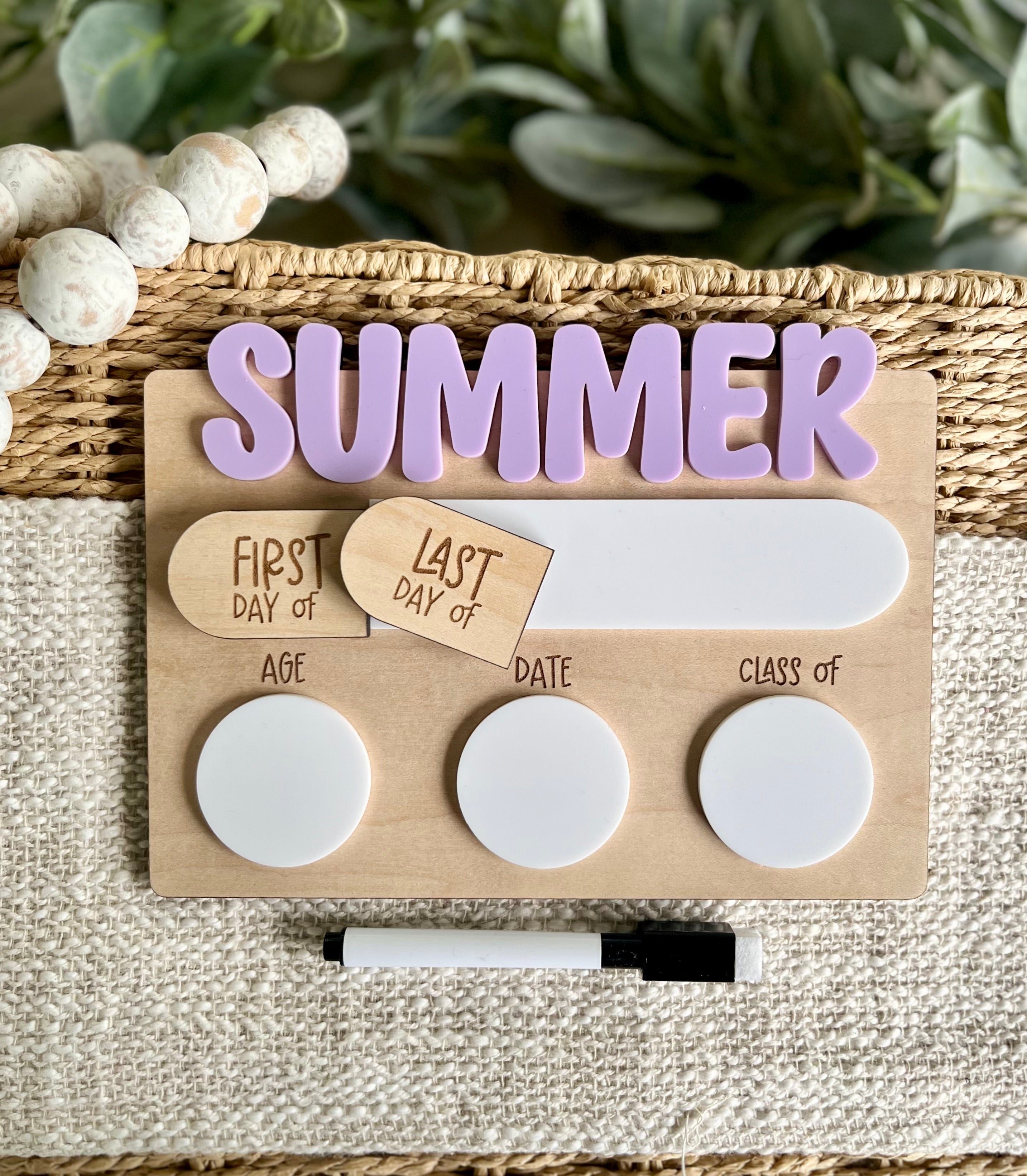 Back To School Board