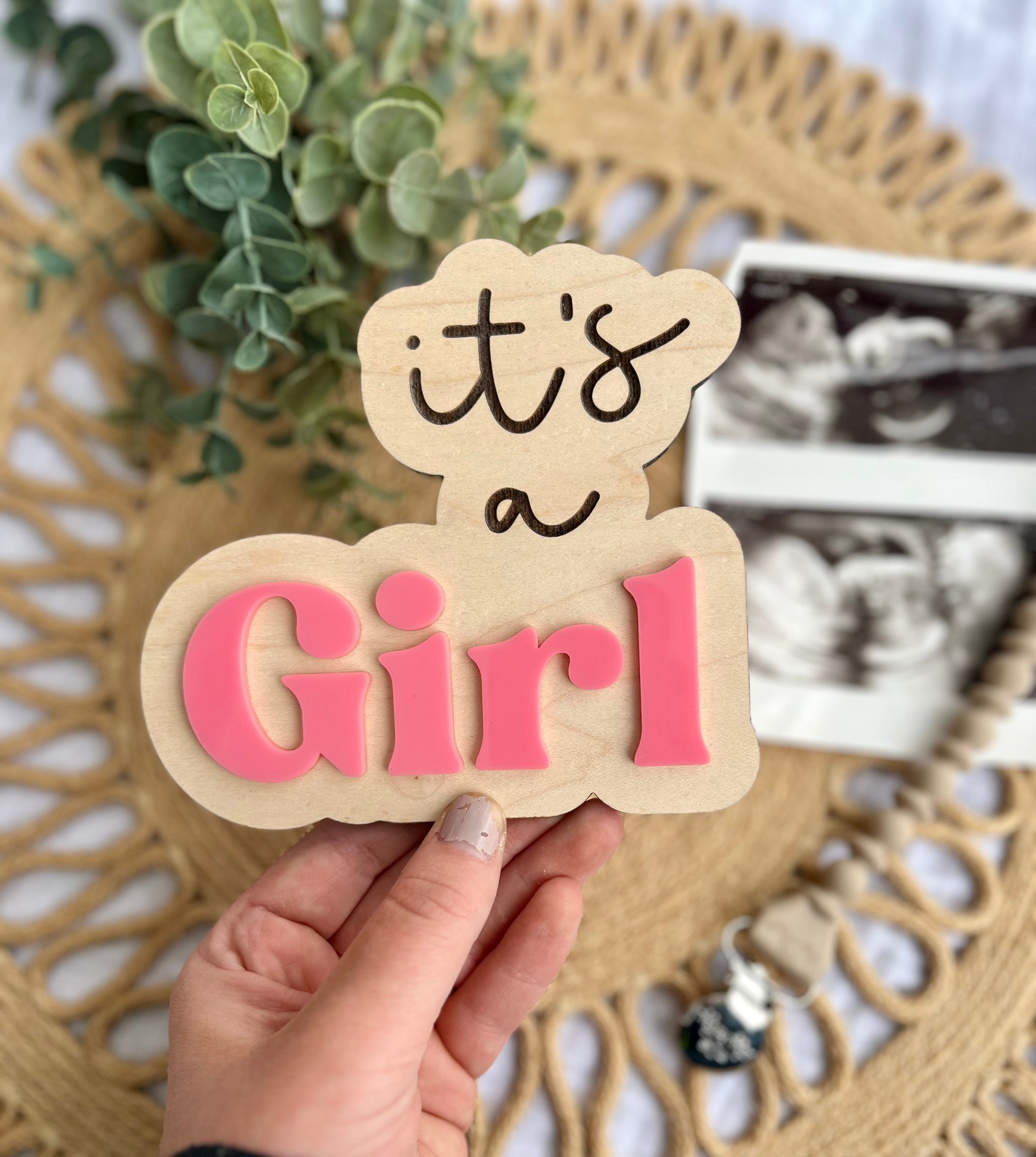 It’s A Girl Sign