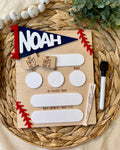 Baseball Back To School Sign