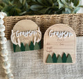 Hunting Name and Birth Stats Sign Set